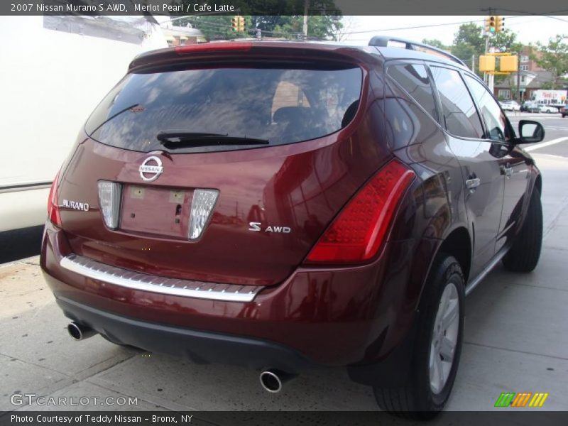 Merlot Pearl / Cafe Latte 2007 Nissan Murano S AWD