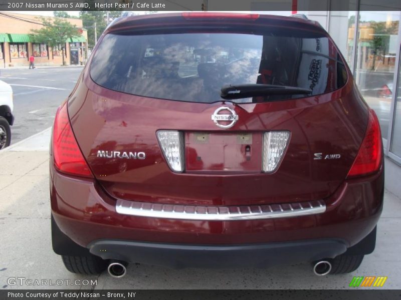 Merlot Pearl / Cafe Latte 2007 Nissan Murano S AWD