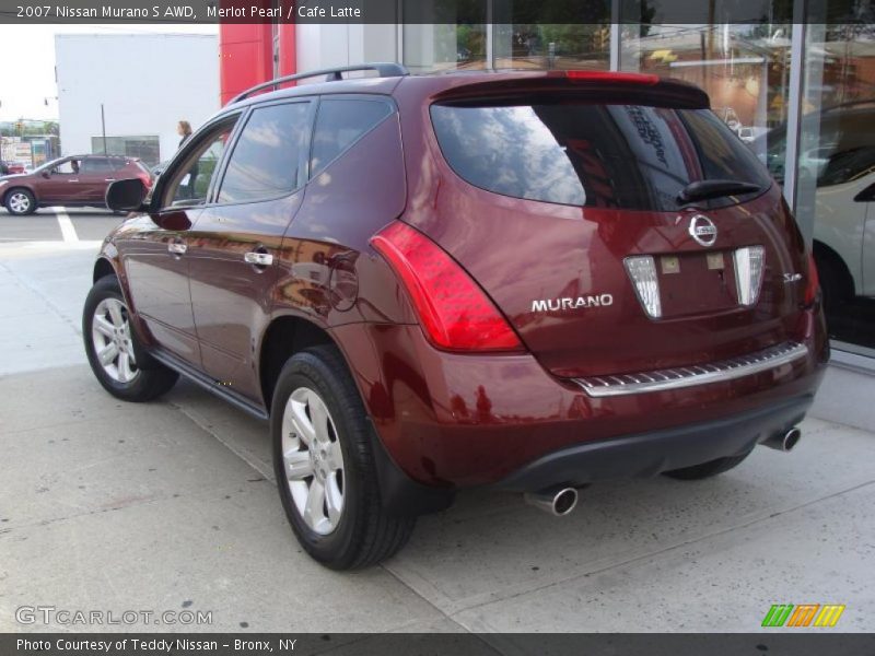 Merlot Pearl / Cafe Latte 2007 Nissan Murano S AWD