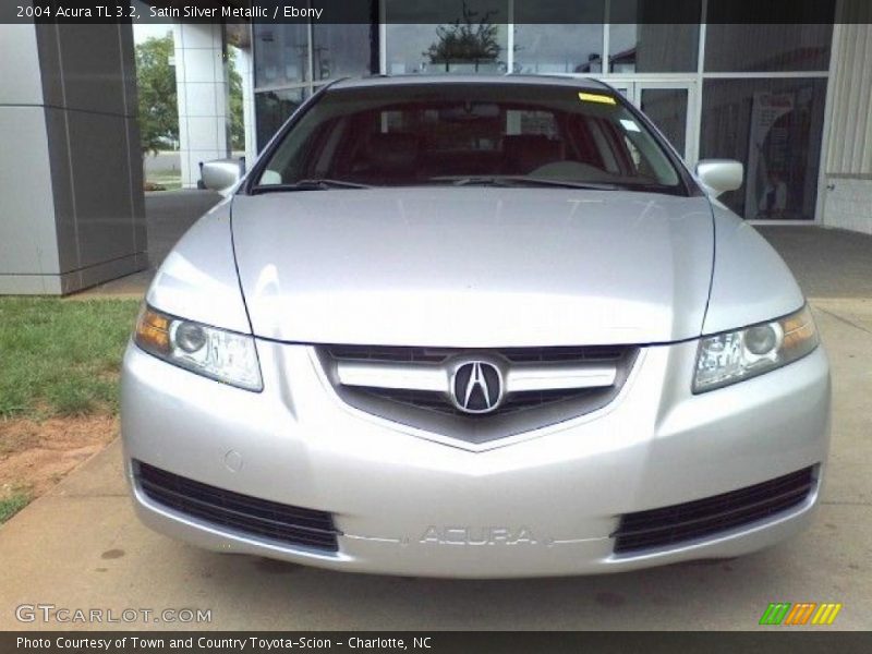 Satin Silver Metallic / Ebony 2004 Acura TL 3.2