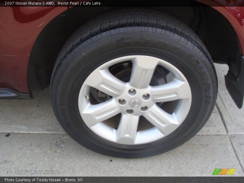 Merlot Pearl / Cafe Latte 2007 Nissan Murano S AWD