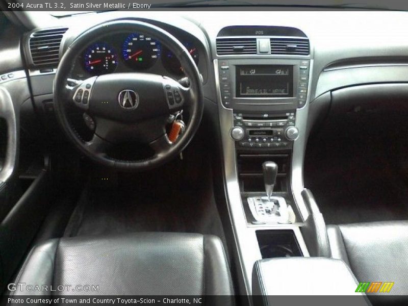 Satin Silver Metallic / Ebony 2004 Acura TL 3.2