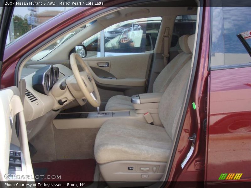 Merlot Pearl / Cafe Latte 2007 Nissan Murano S AWD