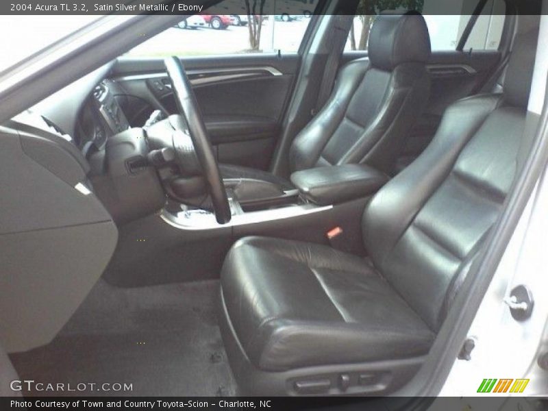 Satin Silver Metallic / Ebony 2004 Acura TL 3.2