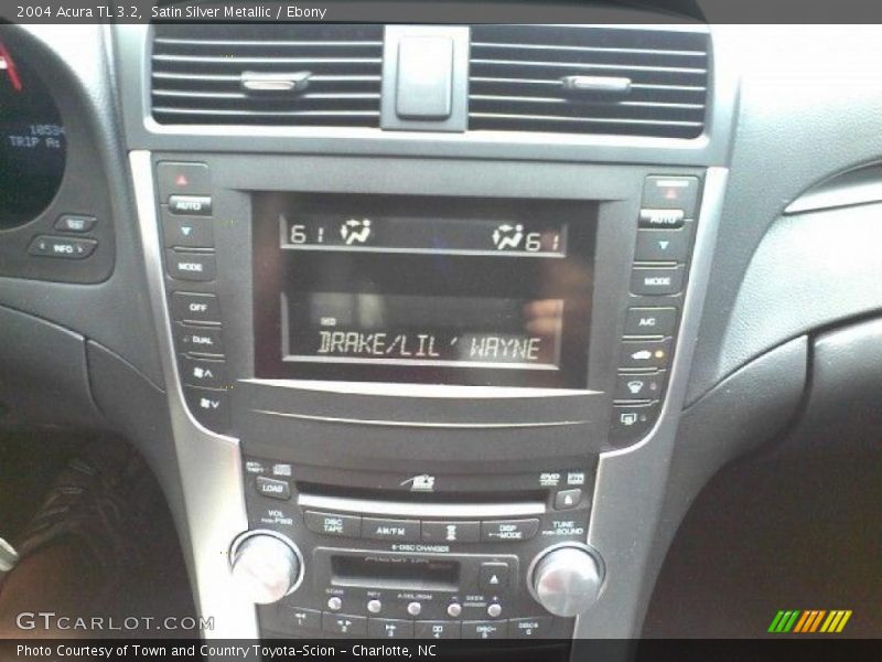 Satin Silver Metallic / Ebony 2004 Acura TL 3.2