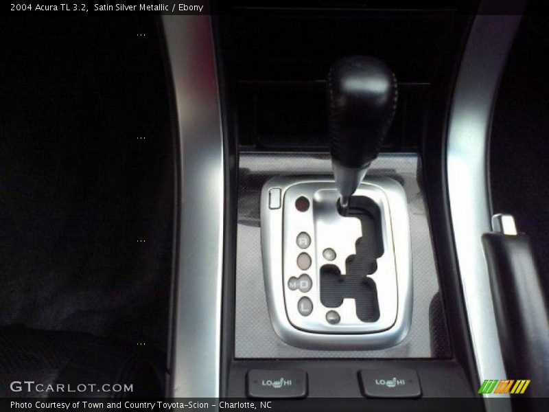 Satin Silver Metallic / Ebony 2004 Acura TL 3.2