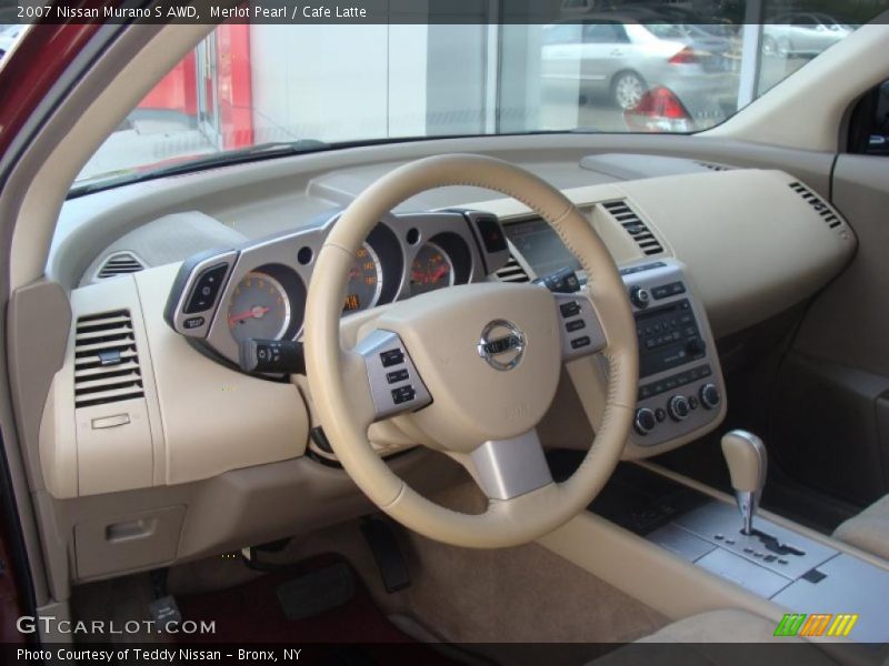 Merlot Pearl / Cafe Latte 2007 Nissan Murano S AWD