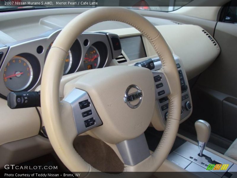 Merlot Pearl / Cafe Latte 2007 Nissan Murano S AWD