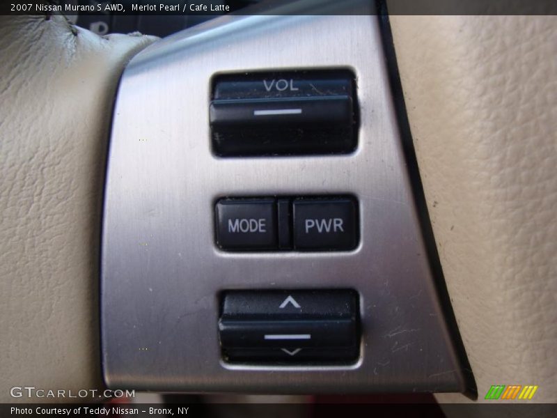 Merlot Pearl / Cafe Latte 2007 Nissan Murano S AWD