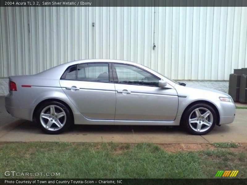 Satin Silver Metallic / Ebony 2004 Acura TL 3.2