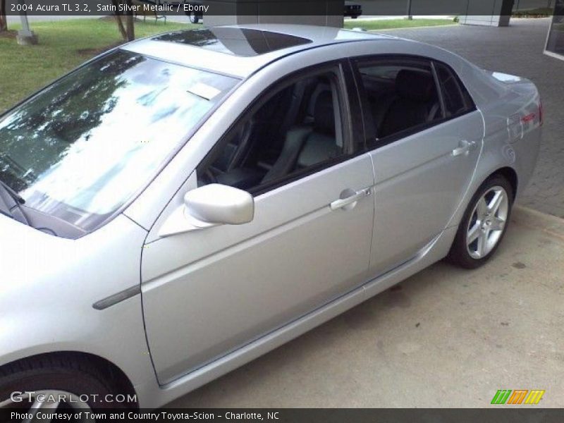 Satin Silver Metallic / Ebony 2004 Acura TL 3.2