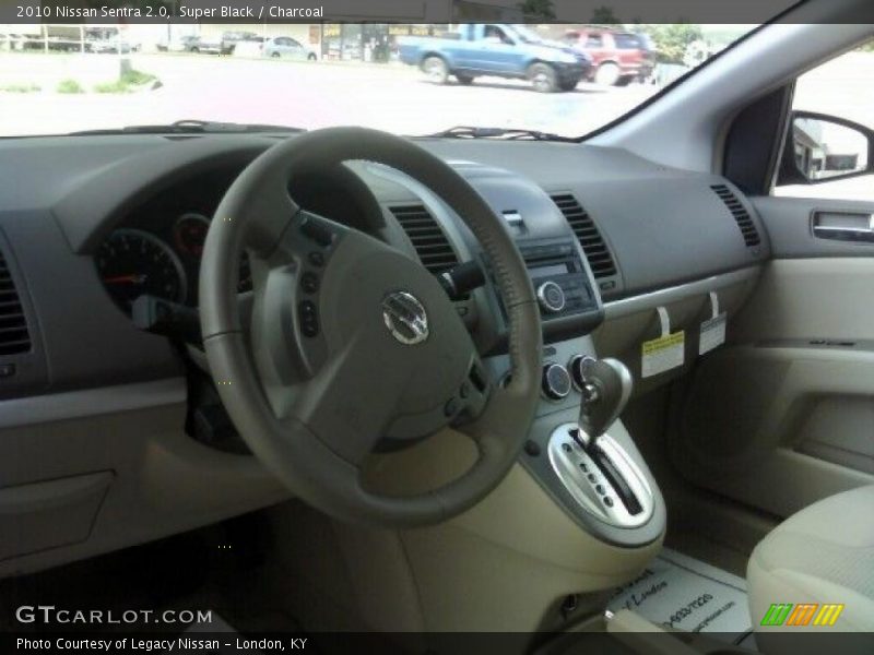 Super Black / Charcoal 2010 Nissan Sentra 2.0