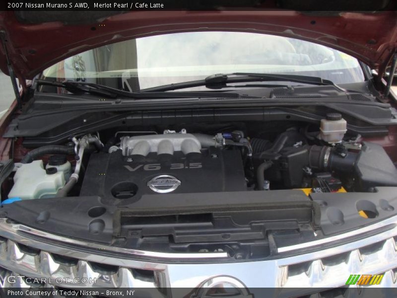 Merlot Pearl / Cafe Latte 2007 Nissan Murano S AWD