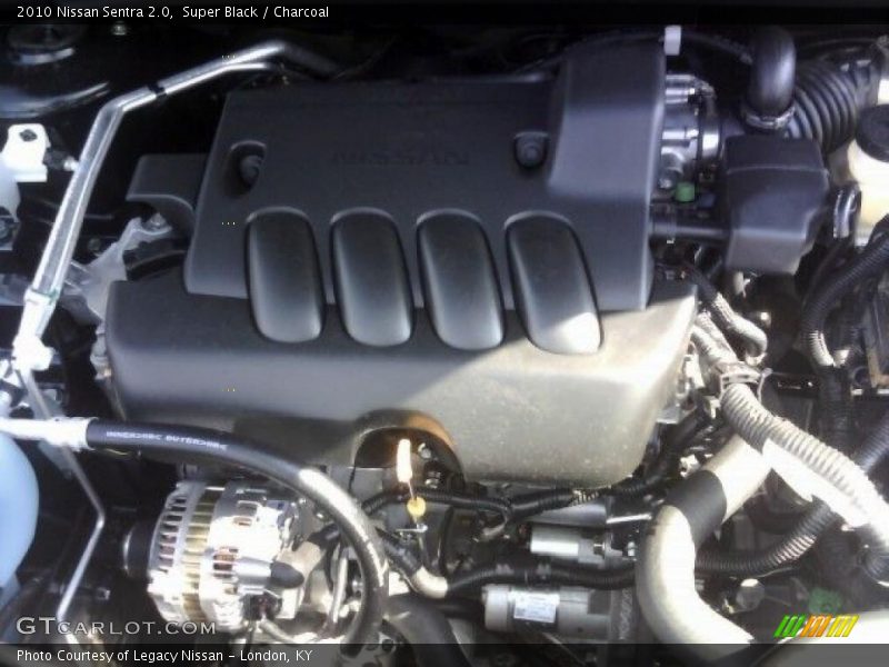 Super Black / Charcoal 2010 Nissan Sentra 2.0