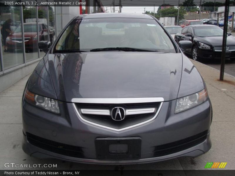 Anthracite Metallic / Camel 2005 Acura TL 3.2