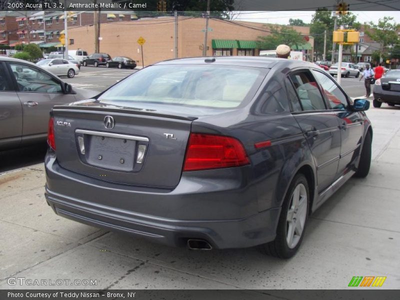 Anthracite Metallic / Camel 2005 Acura TL 3.2