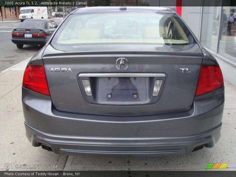 Anthracite Metallic / Camel 2005 Acura TL 3.2