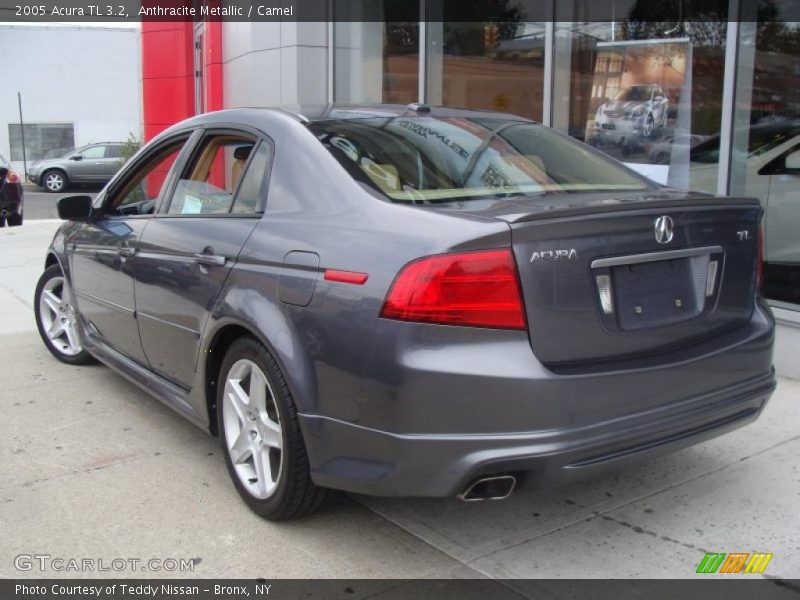 Anthracite Metallic / Camel 2005 Acura TL 3.2
