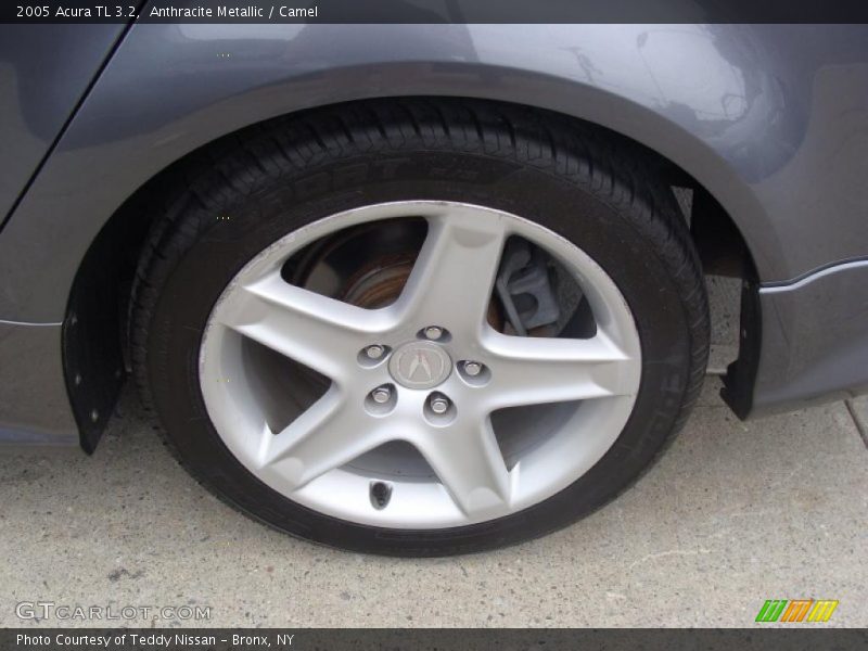 Anthracite Metallic / Camel 2005 Acura TL 3.2