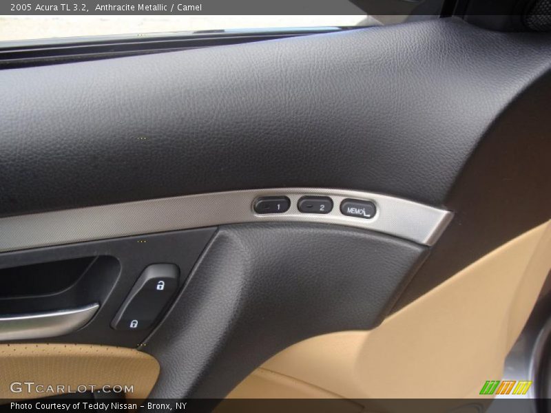 Anthracite Metallic / Camel 2005 Acura TL 3.2