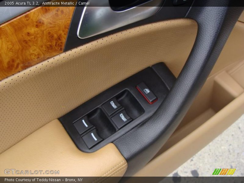 Anthracite Metallic / Camel 2005 Acura TL 3.2