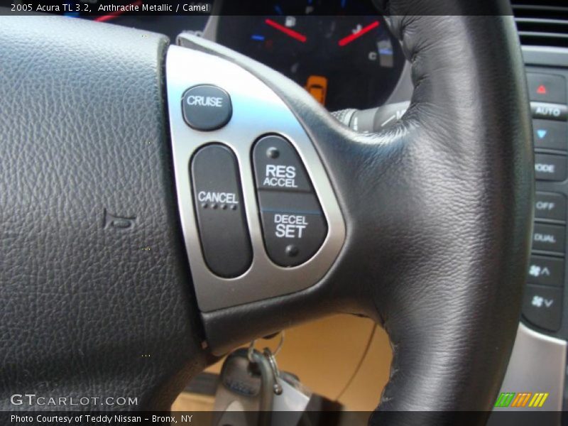 Anthracite Metallic / Camel 2005 Acura TL 3.2