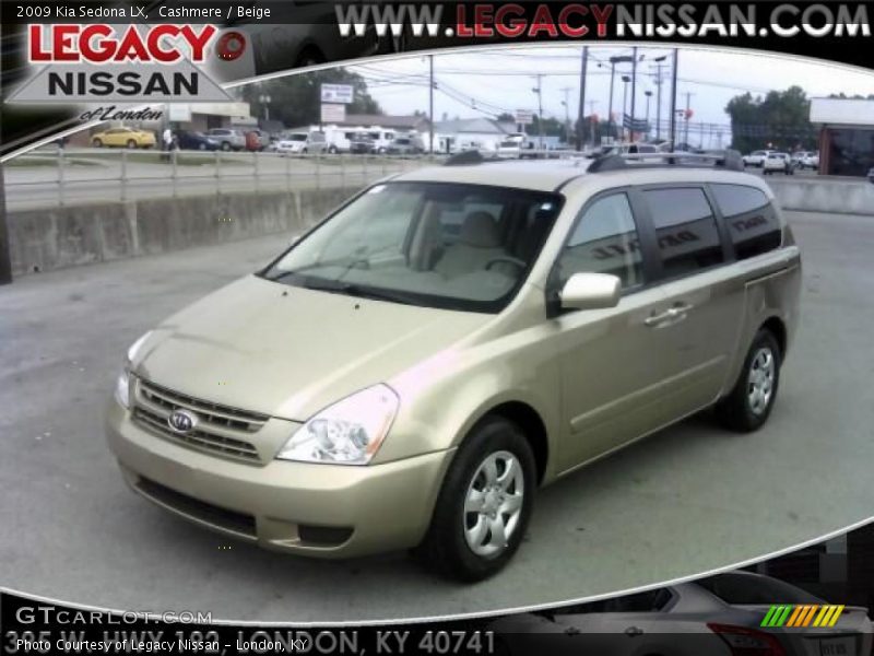 Cashmere / Beige 2009 Kia Sedona LX