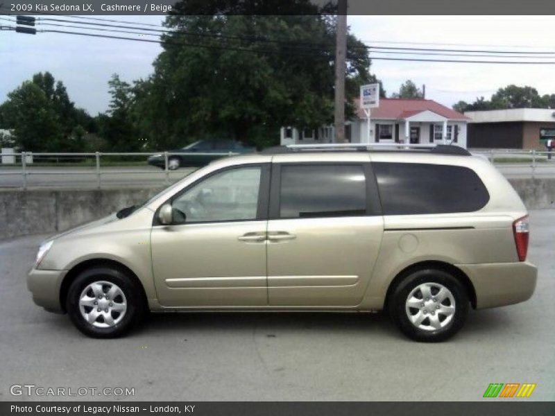 Cashmere / Beige 2009 Kia Sedona LX