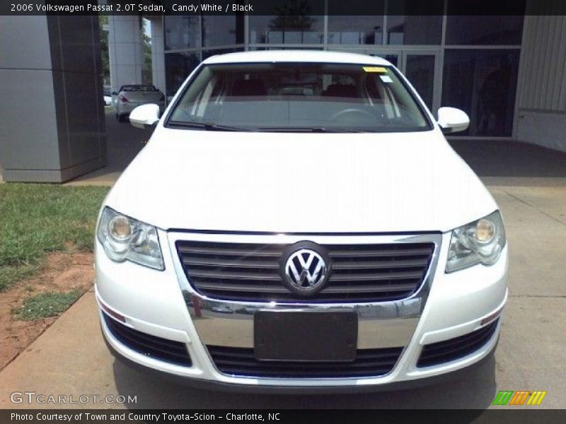 Candy White / Black 2006 Volkswagen Passat 2.0T Sedan
