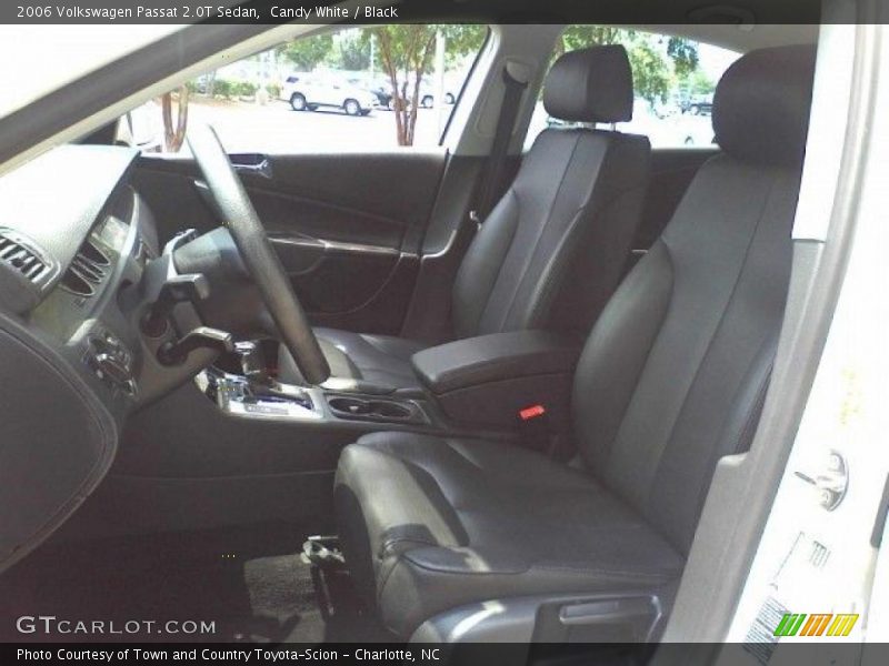 Candy White / Black 2006 Volkswagen Passat 2.0T Sedan