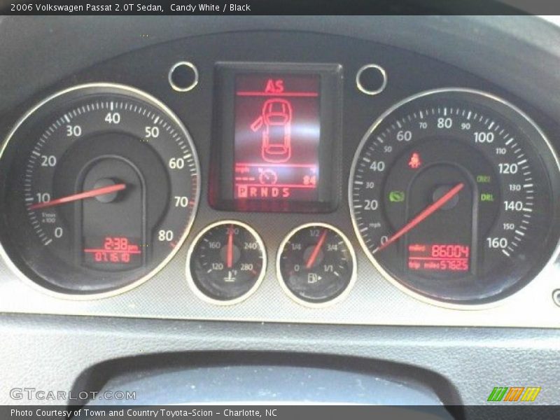 Candy White / Black 2006 Volkswagen Passat 2.0T Sedan