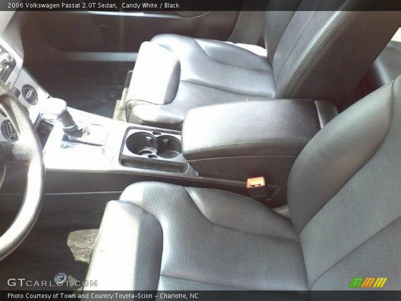 Candy White / Black 2006 Volkswagen Passat 2.0T Sedan