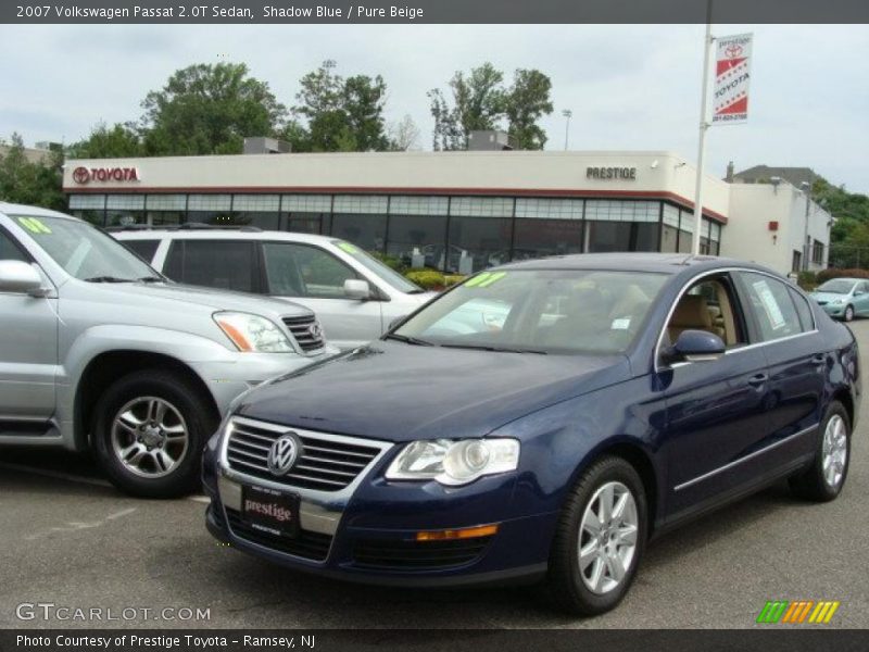 Shadow Blue / Pure Beige 2007 Volkswagen Passat 2.0T Sedan
