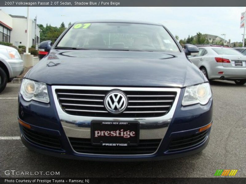 Shadow Blue / Pure Beige 2007 Volkswagen Passat 2.0T Sedan