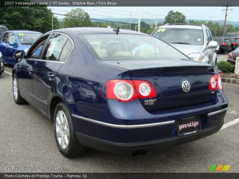 Shadow Blue / Pure Beige 2007 Volkswagen Passat 2.0T Sedan