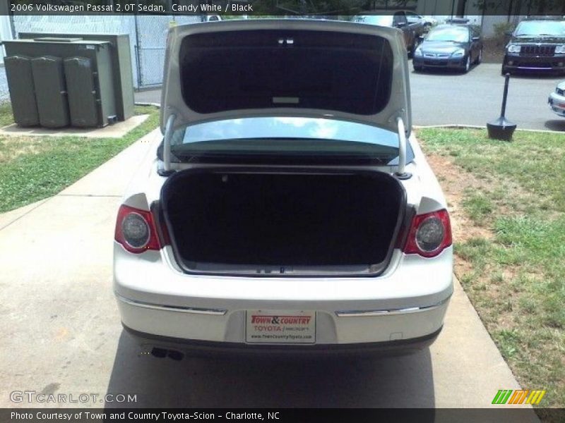 Candy White / Black 2006 Volkswagen Passat 2.0T Sedan