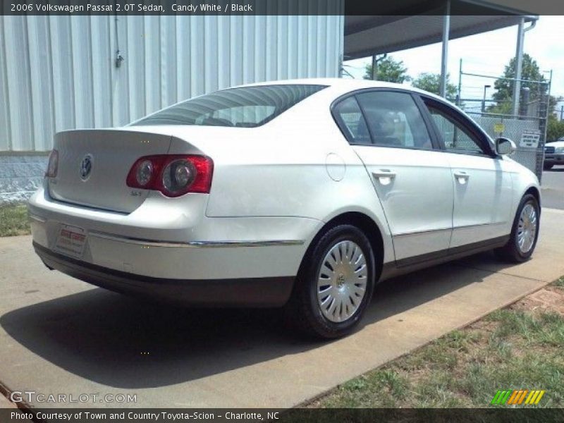 Candy White / Black 2006 Volkswagen Passat 2.0T Sedan