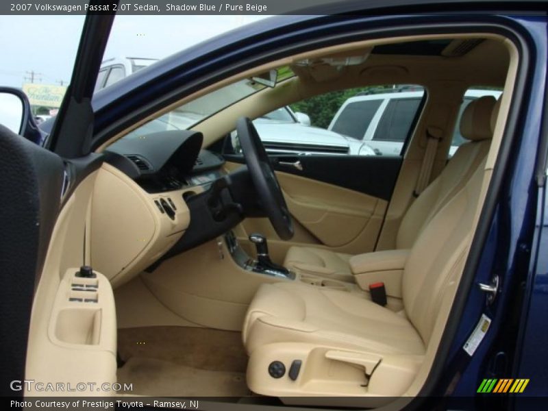 Shadow Blue / Pure Beige 2007 Volkswagen Passat 2.0T Sedan