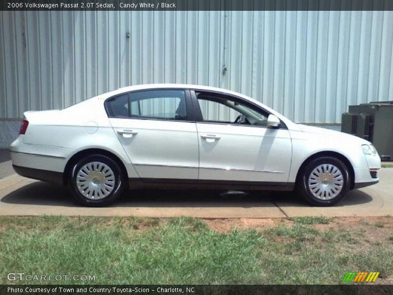 Candy White / Black 2006 Volkswagen Passat 2.0T Sedan