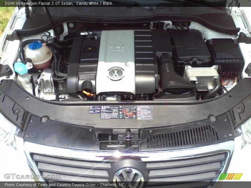 Candy White / Black 2006 Volkswagen Passat 2.0T Sedan