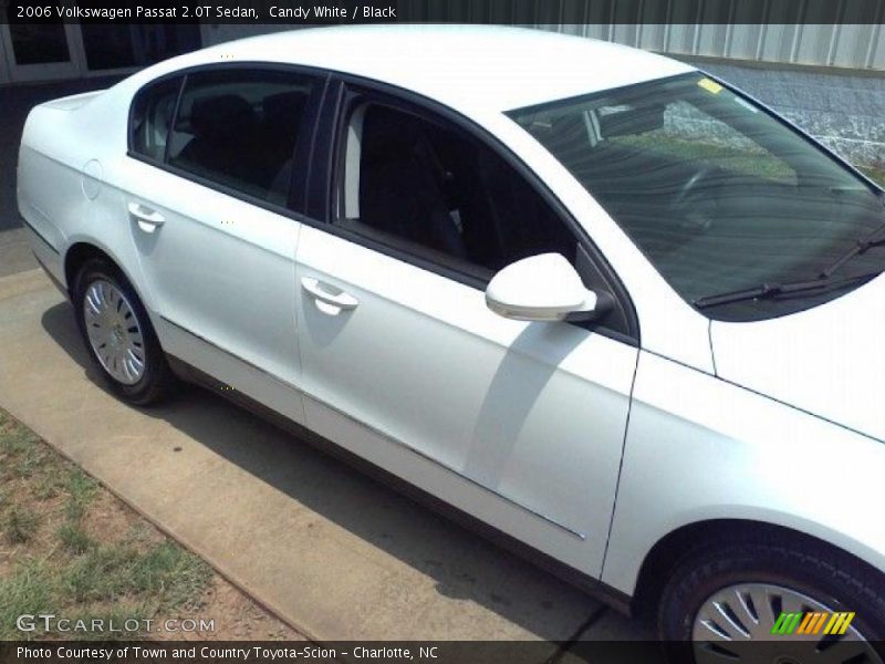 Candy White / Black 2006 Volkswagen Passat 2.0T Sedan