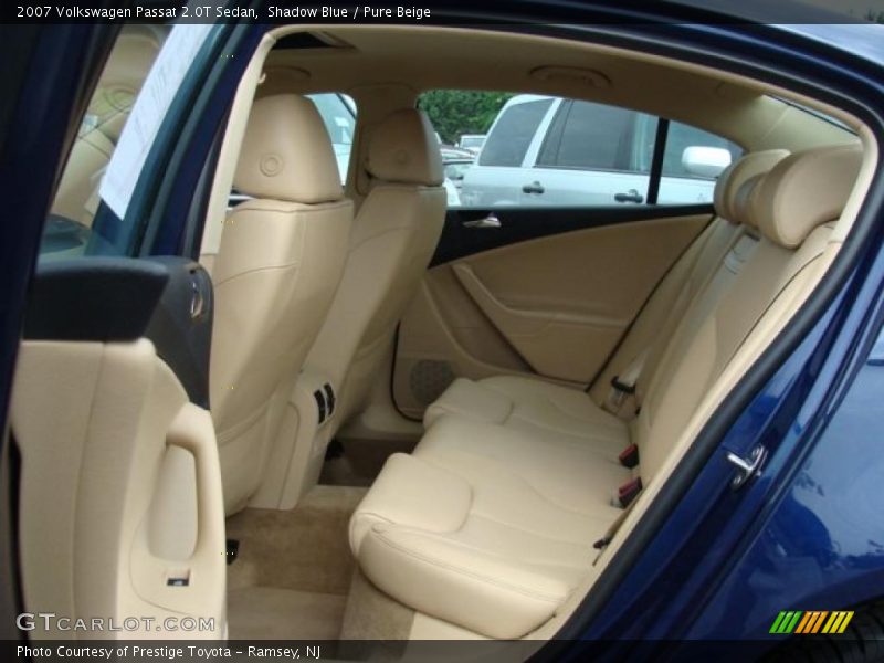 Shadow Blue / Pure Beige 2007 Volkswagen Passat 2.0T Sedan