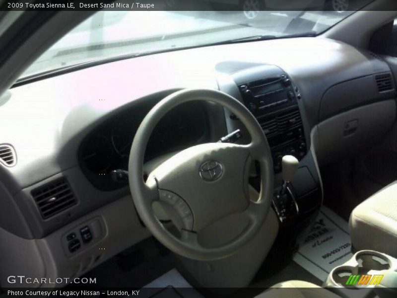 Desert Sand Mica / Taupe 2009 Toyota Sienna LE