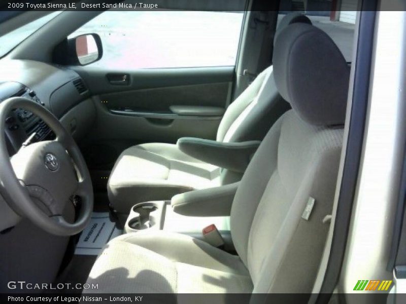 Desert Sand Mica / Taupe 2009 Toyota Sienna LE