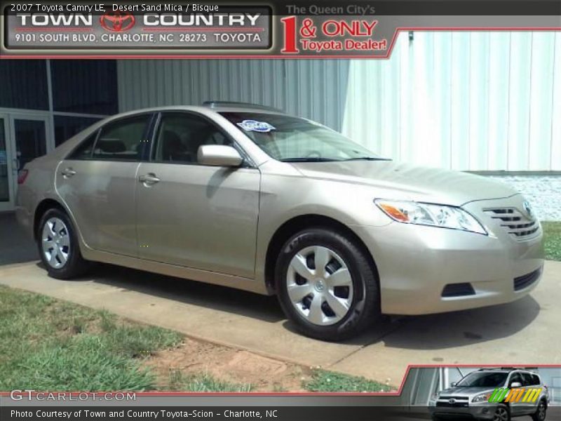 Desert Sand Mica / Bisque 2007 Toyota Camry LE
