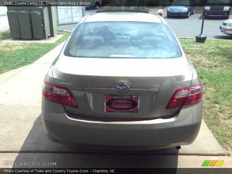 Desert Sand Mica / Bisque 2007 Toyota Camry LE