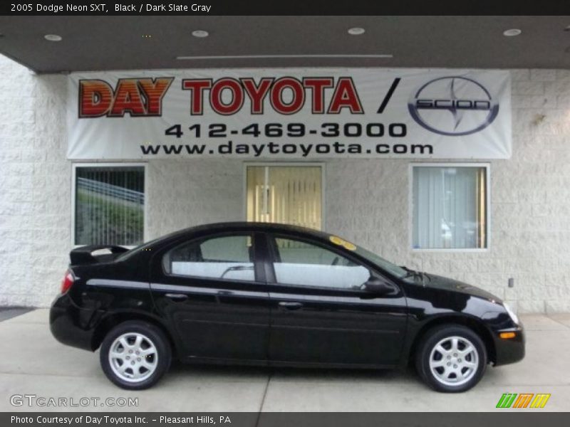 Black / Dark Slate Gray 2005 Dodge Neon SXT