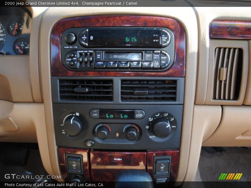 Champagne Pearlcoat / Camel 2000 Jeep Grand Cherokee Limited 4x4