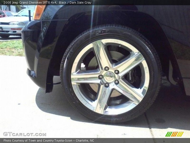 Black / Dark Slate Gray 2008 Jeep Grand Cherokee SRT8 4x4