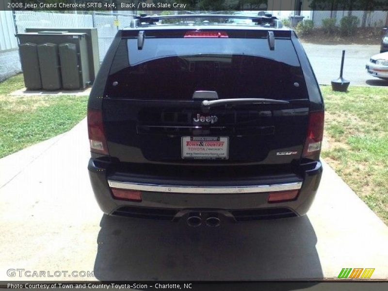 Black / Dark Slate Gray 2008 Jeep Grand Cherokee SRT8 4x4